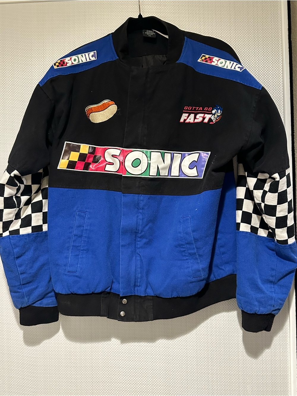 Sonic the Hedgehog Racing Jacket – XS